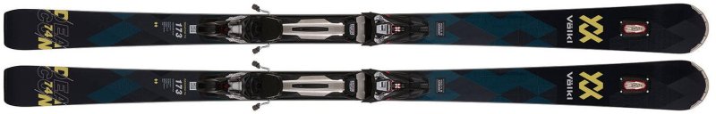 Sjezdové lyže Volkl Deacon 74 Black + Rmotion 12GW