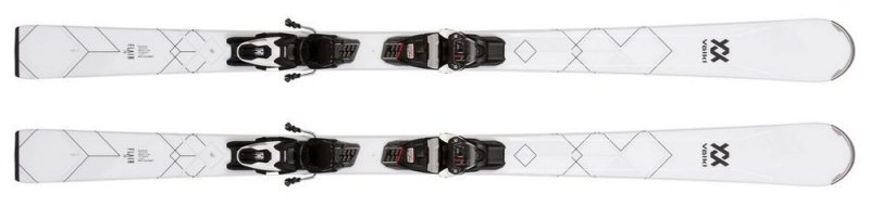 Volkl Flair 76 white + VMotion 10 GW