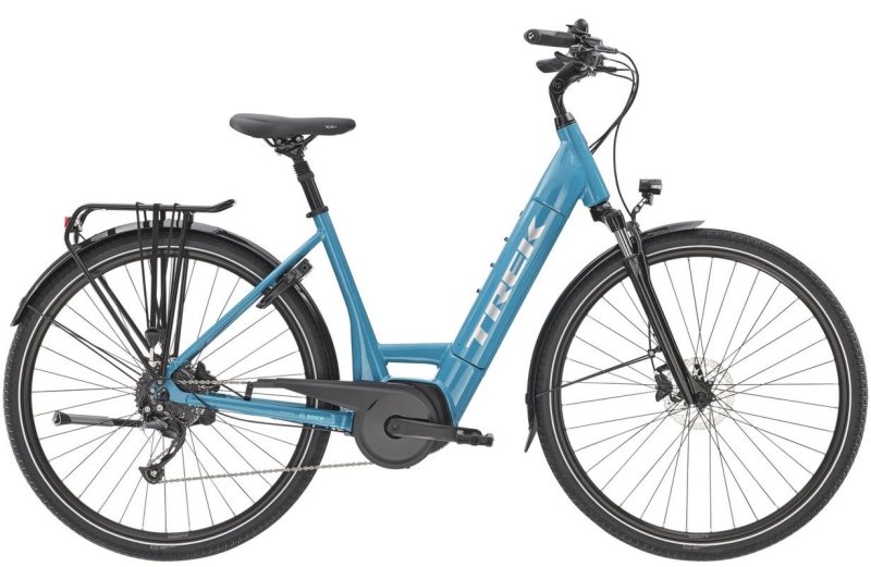 Elektrokolo Trek Verve+3 Lowstep teal