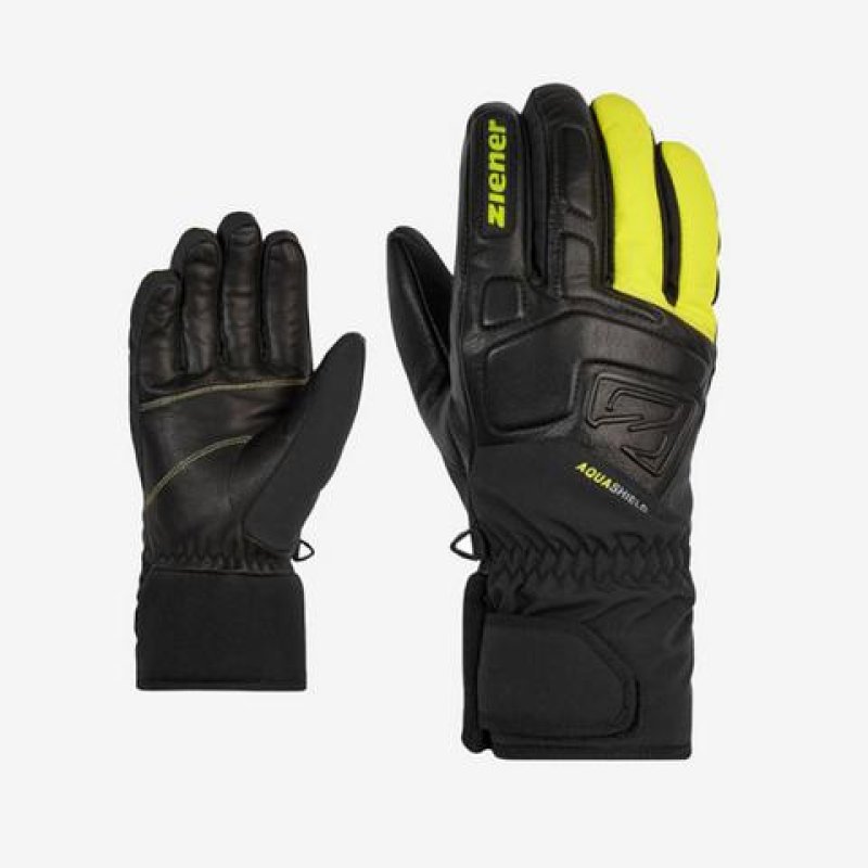 Lyžařské rukavice Ziener Glyxus As lemon