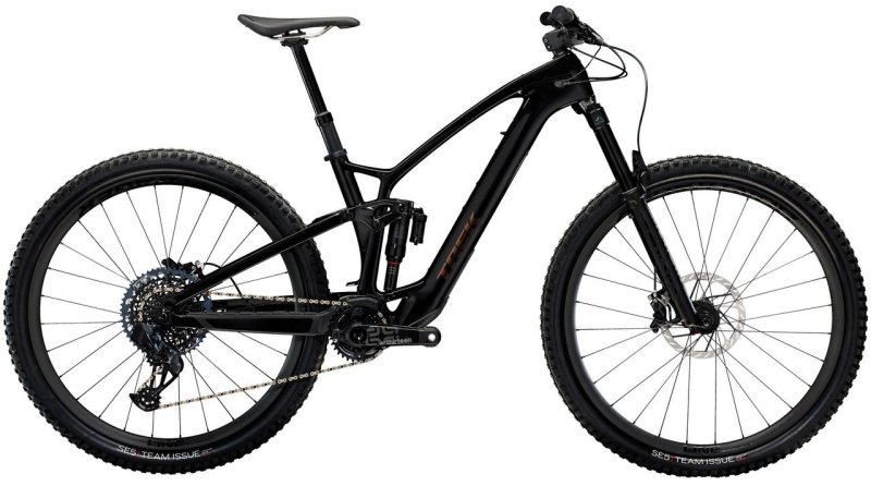 Elektrické celoodpružené kolo Trek Fuel EXE 9.8 GX AXS Deep Smoke