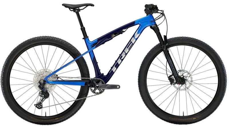 Celoodpružené horské kolo Trek Supercaliber SL 9.6 Gen 2 Alpine Blue - Půjčovna