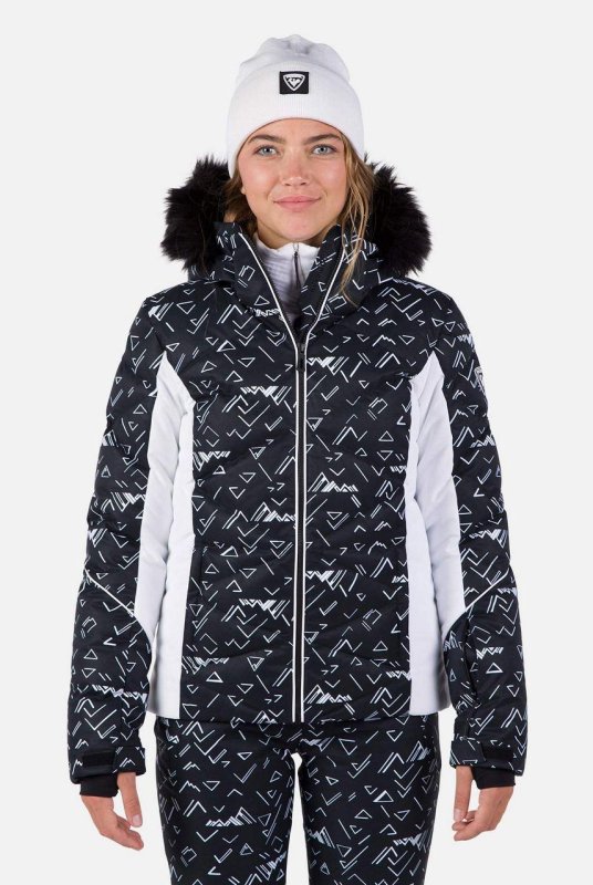 Lyžařská bunda Rossignol Staci PR Puffy JKT Woman black