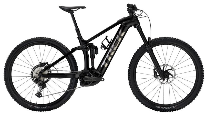 Celoodpružené elektrokolo Trek Rail 9.8 XT Gen 4 Deep smoke