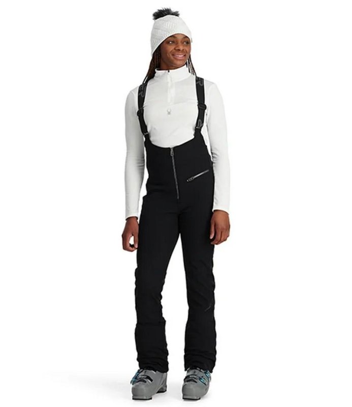 Lyžařské kalhoty Spyder Women Strutt Bib Softshell black