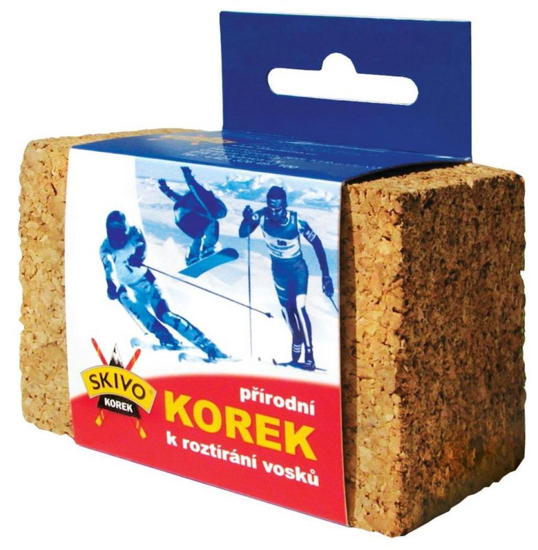 Skivo korek na lyžařské vosky