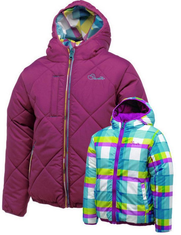 Dare 2b Flippancy Reversible Jacket Jr plum pie