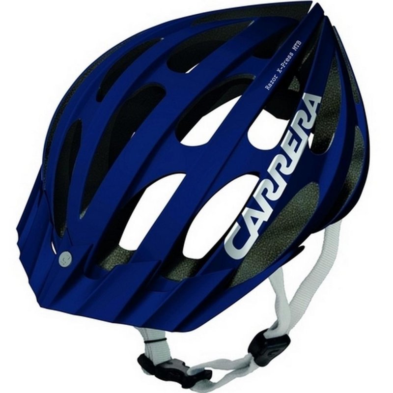 Cyklistická helma Carrera Razor blue/white