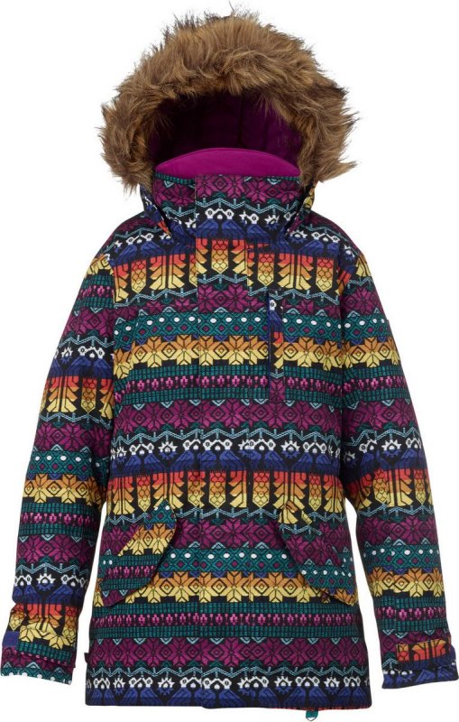 Snowboardová bunda Burton Girls' Aubrey Parka Jkt Figaro Stripe