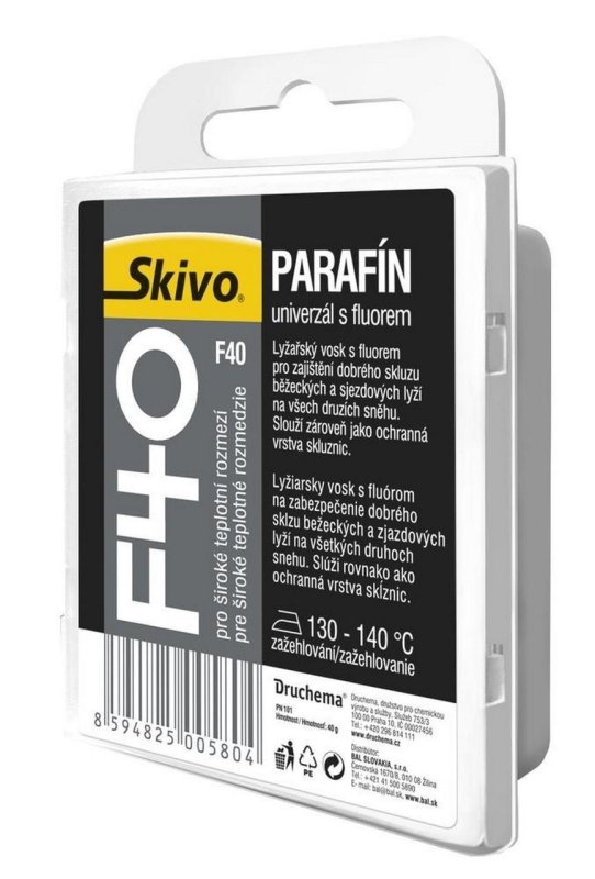 Skivo parafín F40 uni 40g